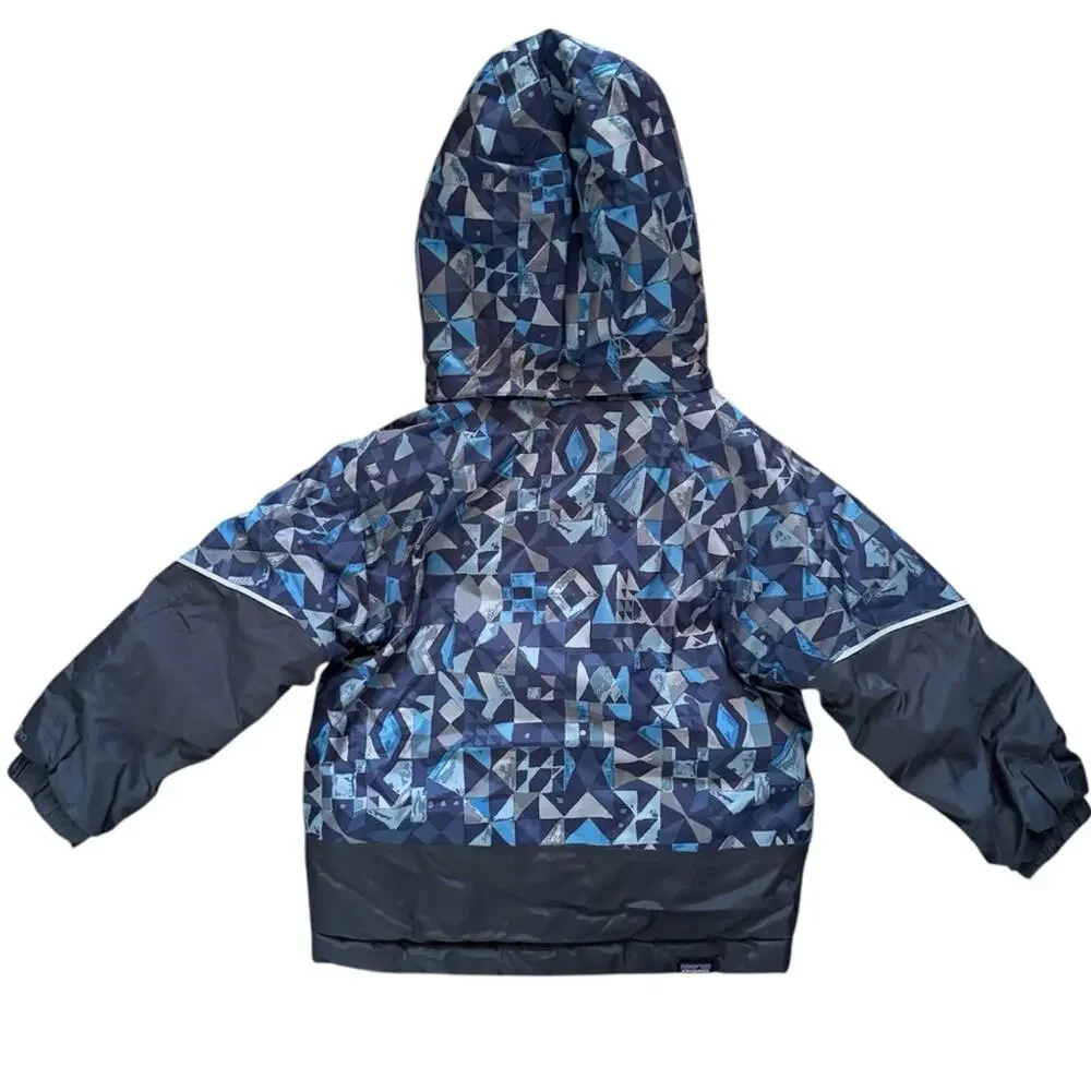 Patagonia Kids Baby Snow Pile Jacket Pinwheel Classic Navy Size 2T